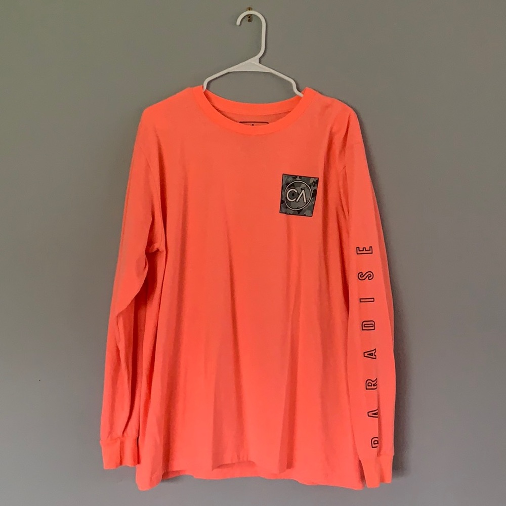 L Coral Long Sleeve